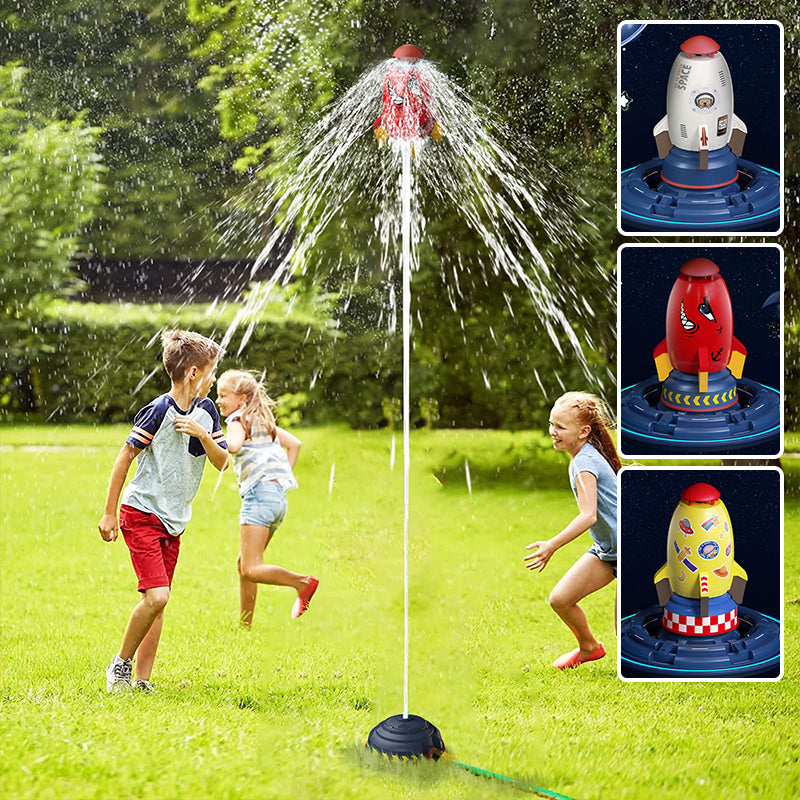 Summer Toy Rocket Sprinkler for Outdoor Use | Kalsten