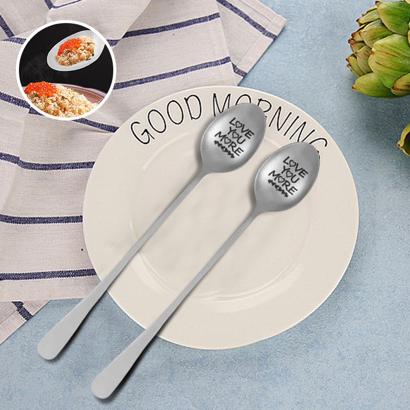 Kalsten | Love You More' Engraved Spoon