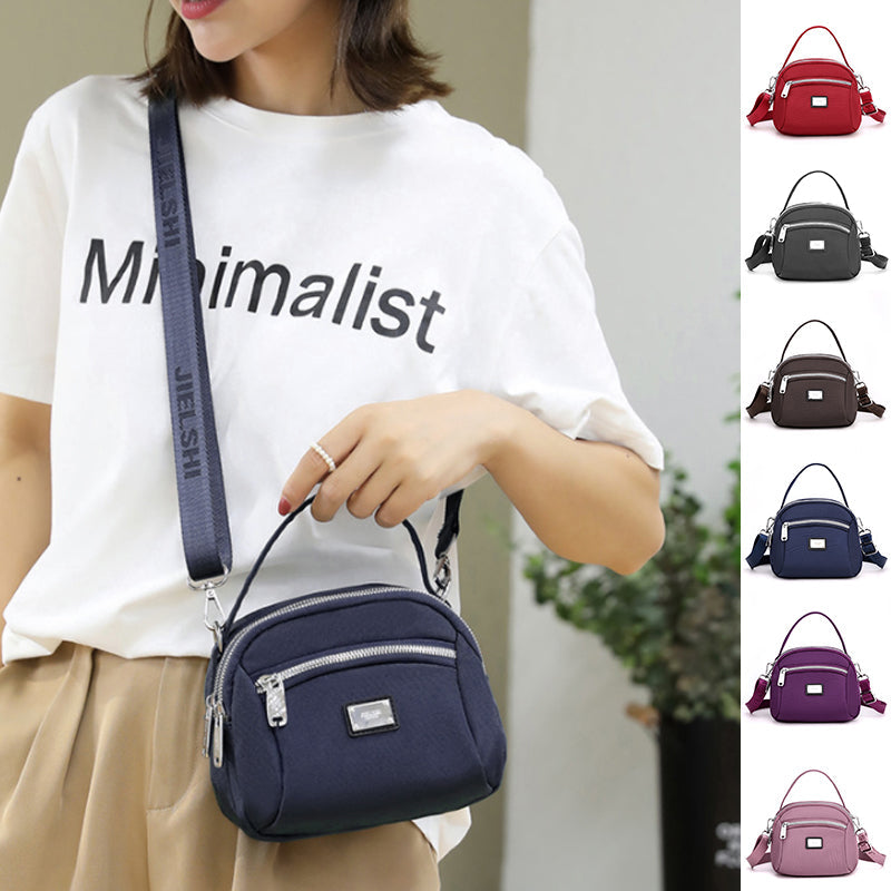 Kalsten | Lightweight Solid Nylon Shoulder Bag