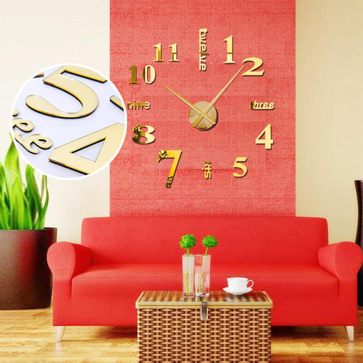 DIY Modern No-Punch Wall Clock | Kalsten