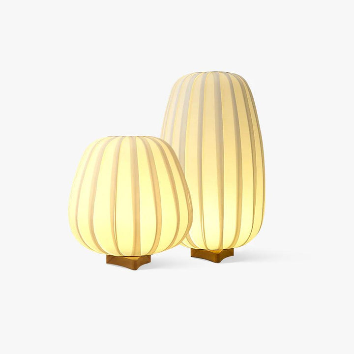 Minimalist Table Lamp with Bamboo Base | Kalsten