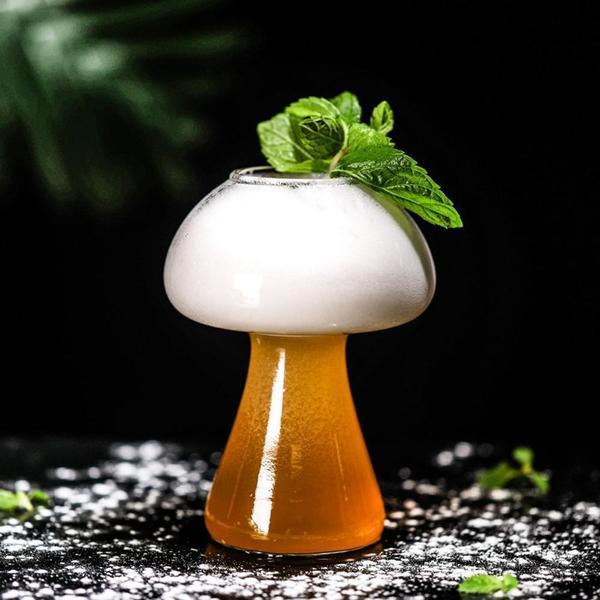 Fairy Mushroom Shaped Cocktail Glass | Kalsten