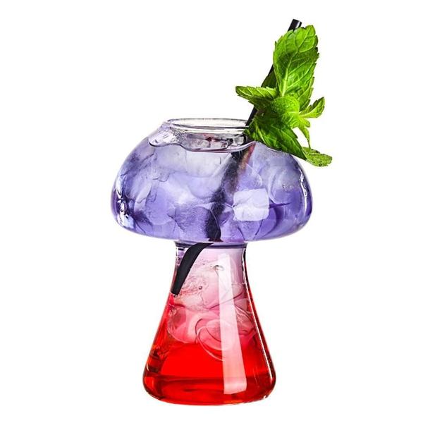 Fairy Mushroom Shaped Cocktail Glass | Kalsten