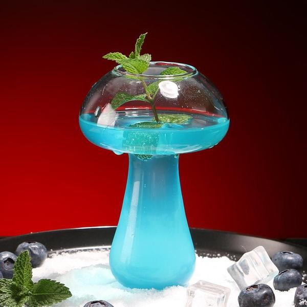 Fairy Mushroom Shaped Cocktail Glass | Kalsten