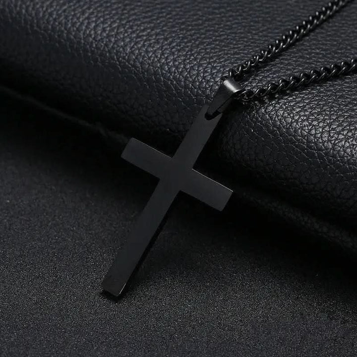 Kalsten | Men's Necklace with Stainless Steel Cross Pendant