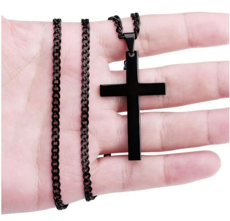 Kalsten | Men's Necklace with Stainless Steel Cross Pendant