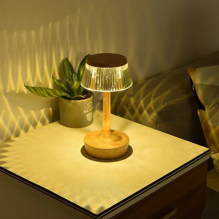 Crystal Pendant - Rechargeable Wireless Table Lamp Kalsten