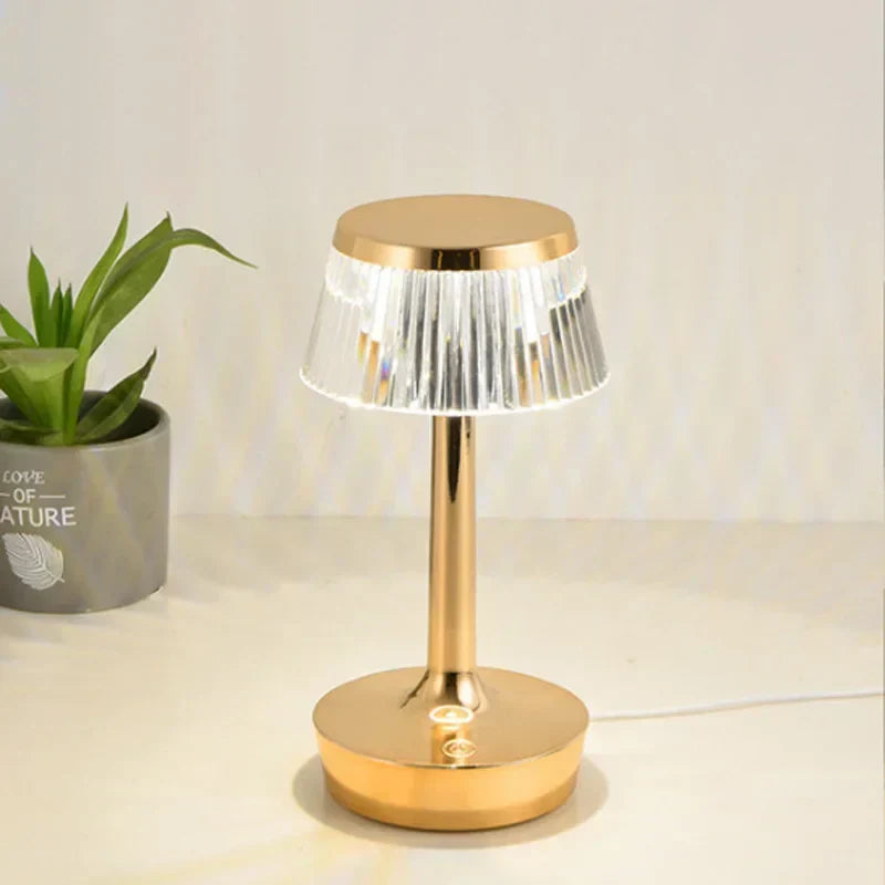 Crystal Pendant - Rechargeable Wireless Table Lamp Kalsten