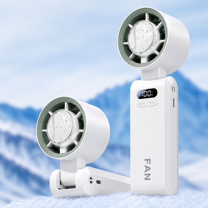 Handheld Portable Fan with Ice Cooler | Kalsten
