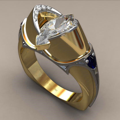 BowLift | Fashion New Ring With Red Stones For Women Vintage Crystal Zircon Rings