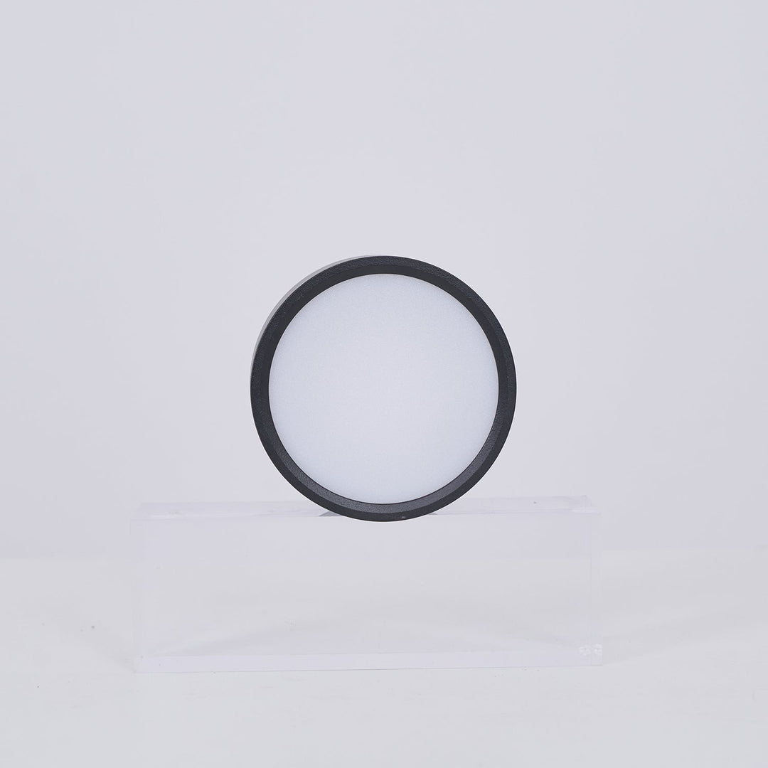 Ceiling Lamp Aluminum 3.9 in Adjustable Black White Home Gallery Spotlight Warm White 7W LED | Kalsten