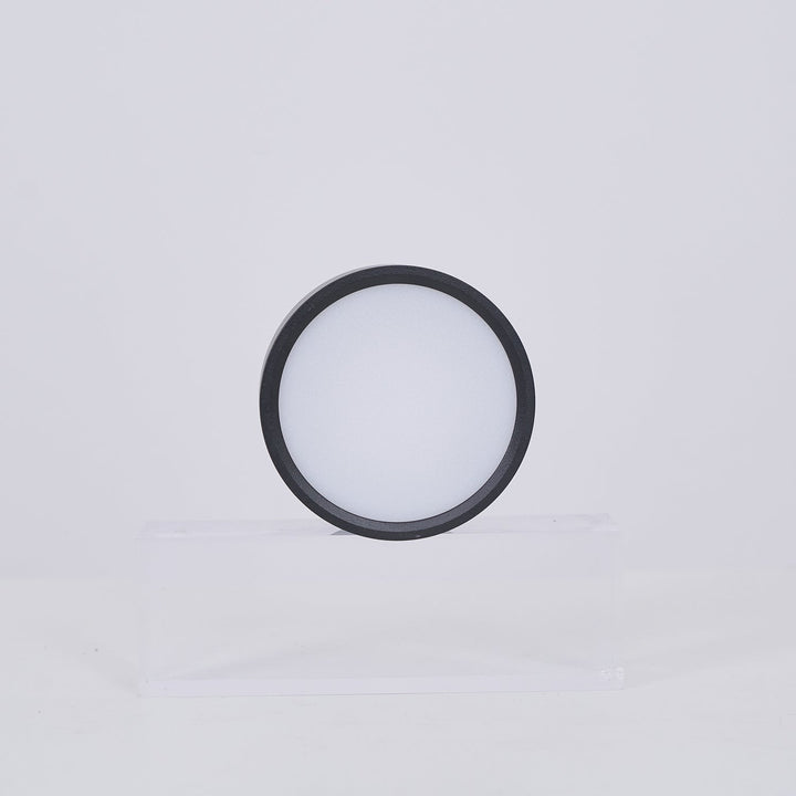 Ceiling Lamp Aluminum 3.9 in Adjustable Black White Home Gallery Spotlight Warm White 7W LED | Kalsten