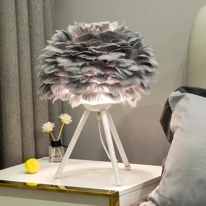 Luxury Goose Down Lamp – Natural Elegant Lighting Kalsten