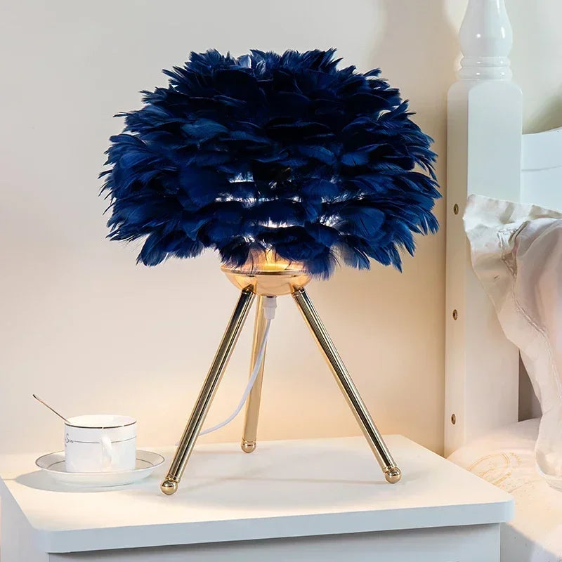 Luxury Goose Down Lamp – Natural Elegant Lighting Kalsten