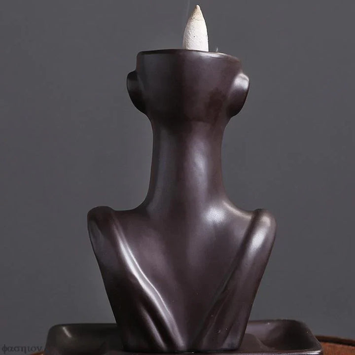 Female Form Backflow Incense Burner | Kalsten