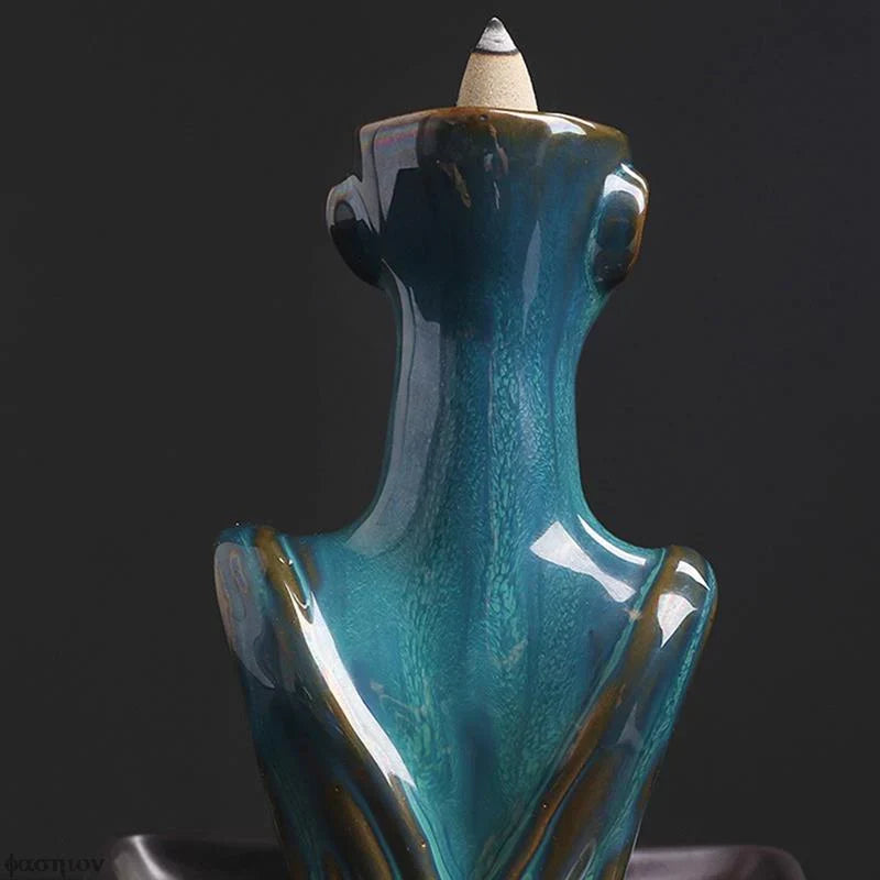 Female Form Backflow Incense Burner | Kalsten