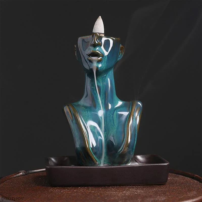 Female Form Backflow Incense Burner | Kalsten