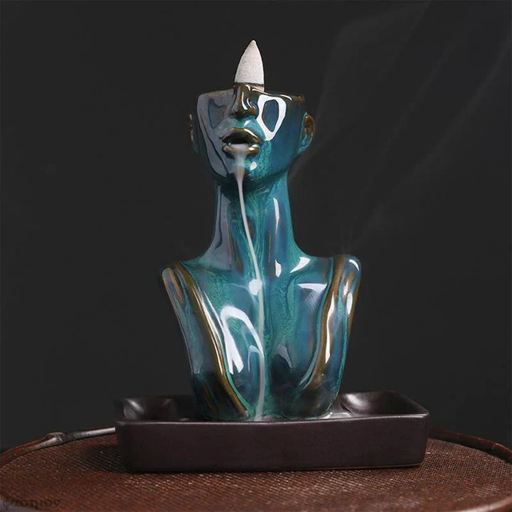 Female Form Backflow Incense Burner | Kalsten