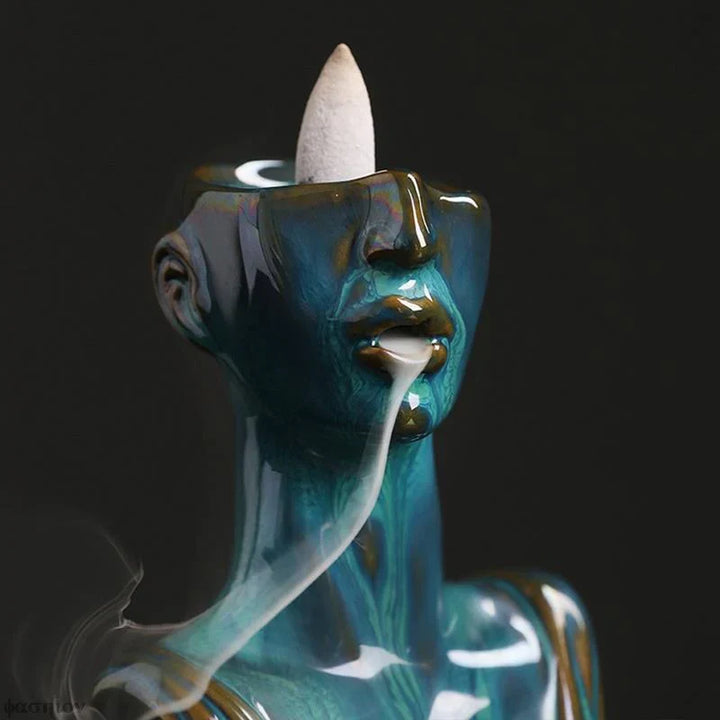 Female Form Backflow Incense Burner | Kalsten