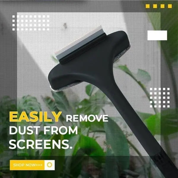 BowLift | Window brush for fly screens & net windows – Clean quickly & thoroughly