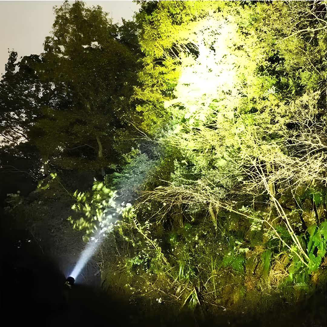 Long-Range Rechargeable LED Flashlight Kalsten