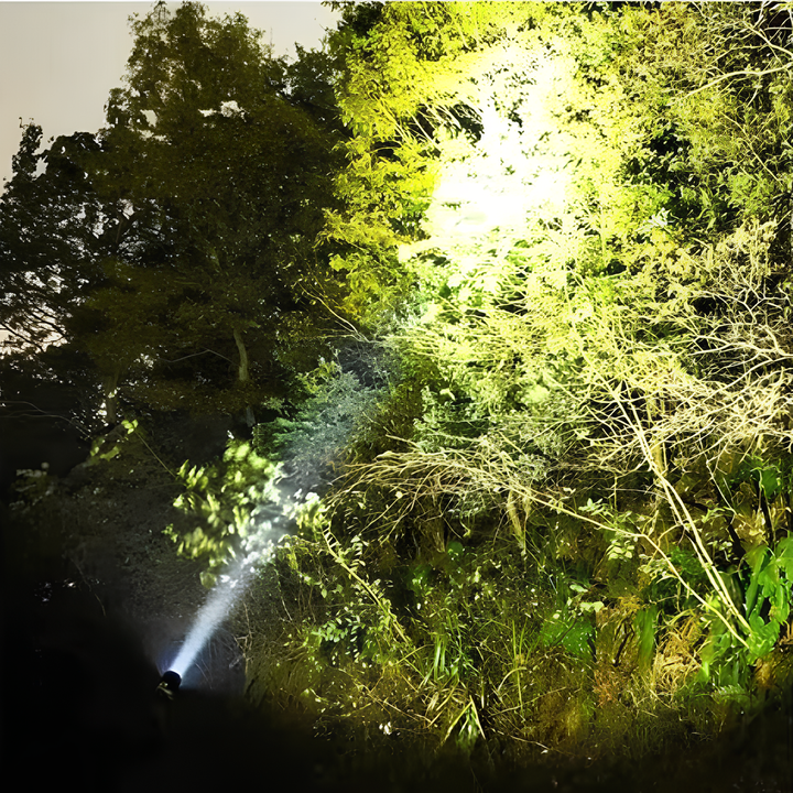 Long-Range Rechargeable LED Flashlight Kalsten