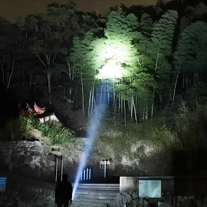 Long-Range Rechargeable LED Flashlight Kalsten