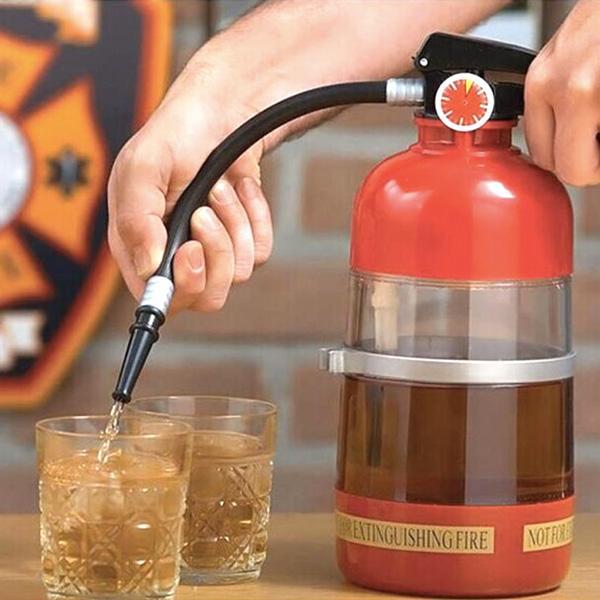 Fire Extinguisher Drink Dispenser | Kalsten