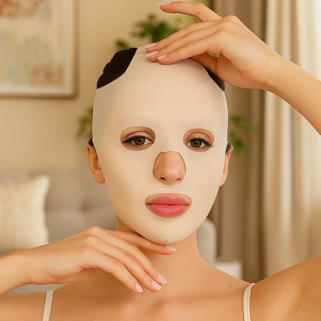 FirmLift | Anti‑Wrinkle Face Lift Mask – Reusable Compression – Soft Ergonomic Fit – Overnight Firming & Tightening for Mature Skin Kalsten