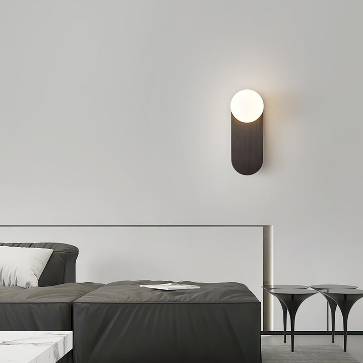 Flat Base Globe Wall-mounted lamp Sconce | Kalsten
