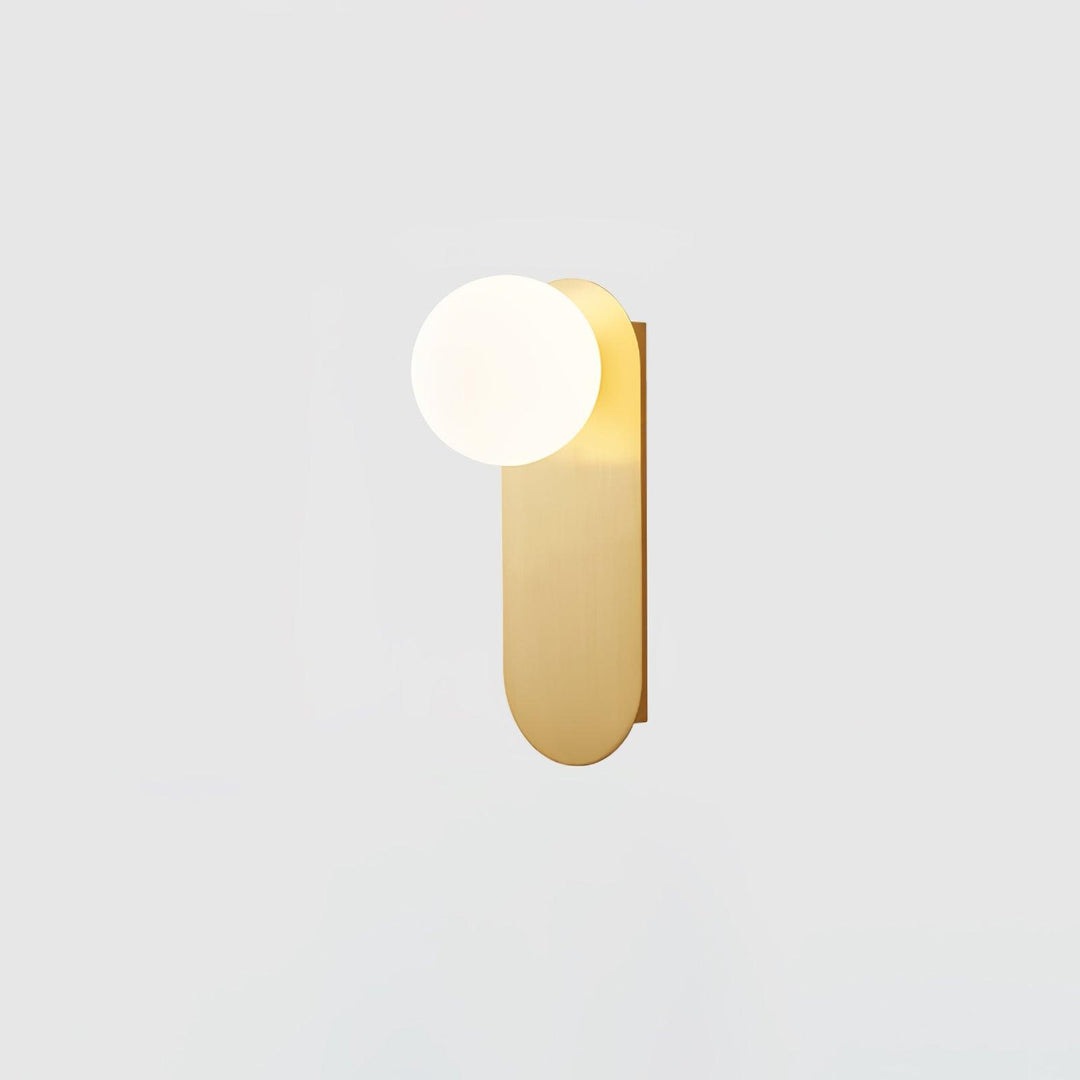 Flat Base Globe Wall-mounted lamp Sconce | Kalsten