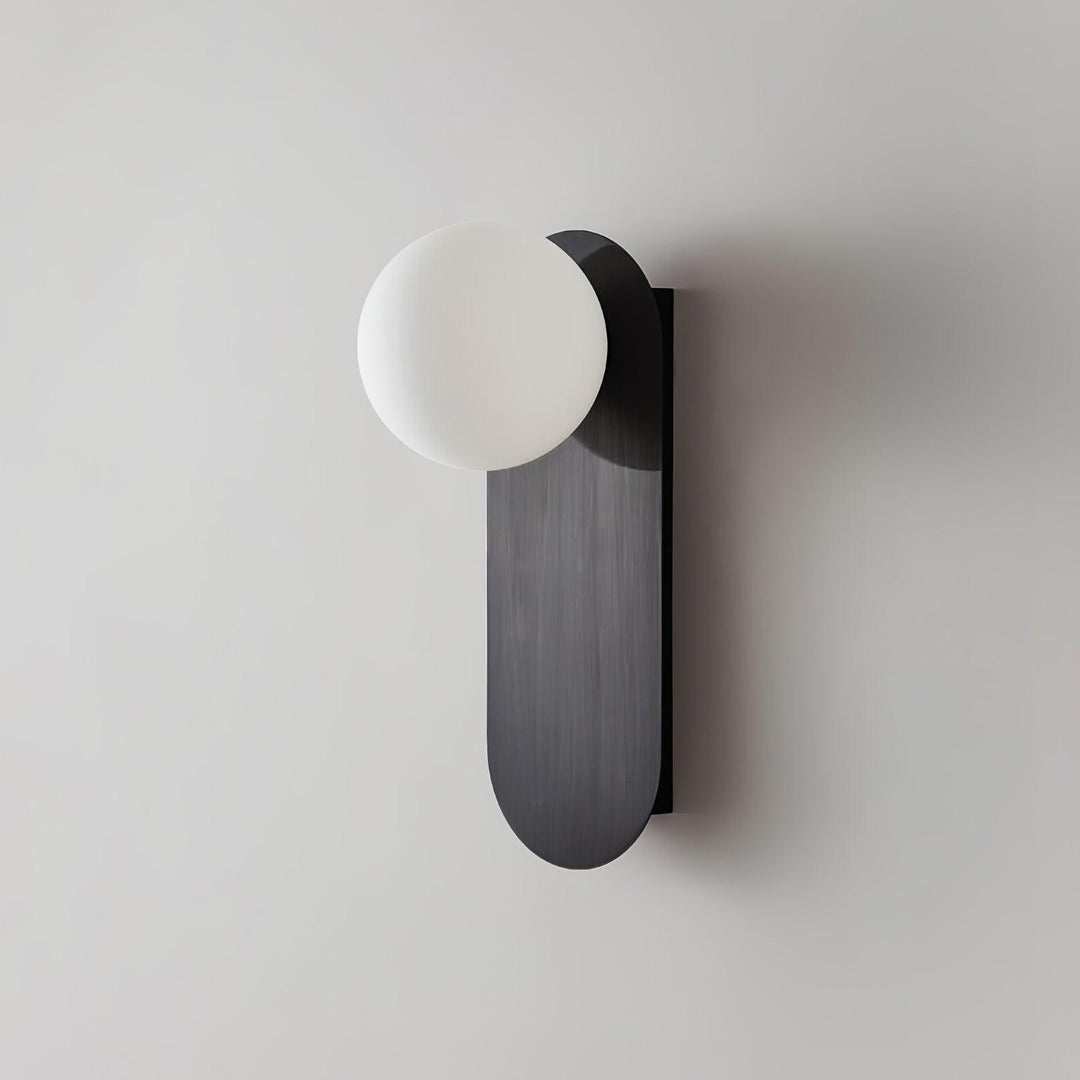 Flat Base Globe Wall-mounted lamp Sconce | Kalsten