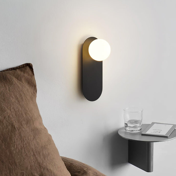 Flat Base Globe Wall-mounted lamp Sconce | Kalsten