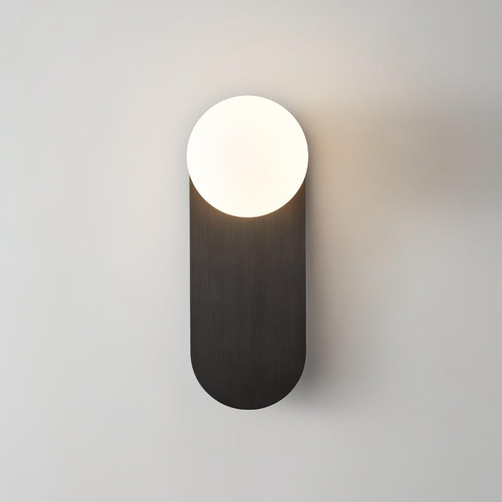 Flat Base Globe Wall-mounted lamp Sconce | Kalsten