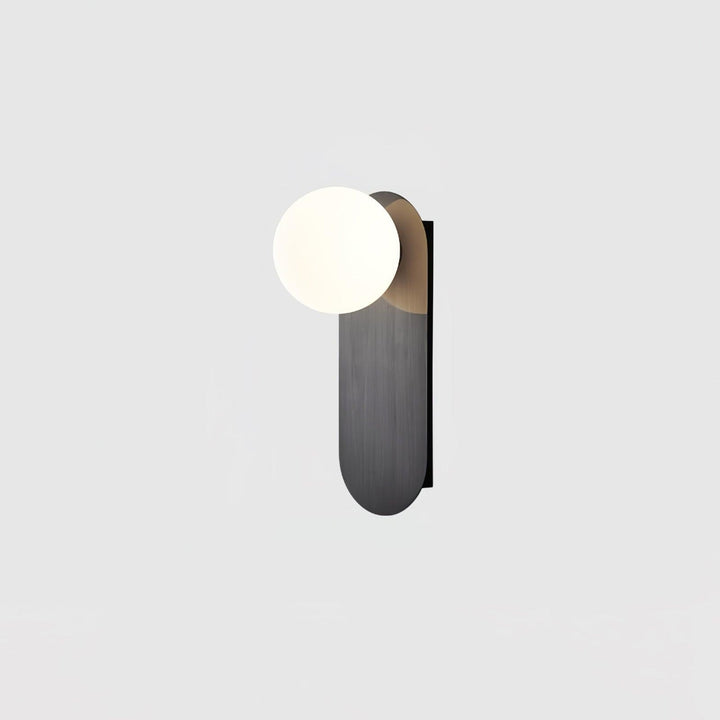 Flat Base Globe Wall-mounted lamp Sconce | Kalsten