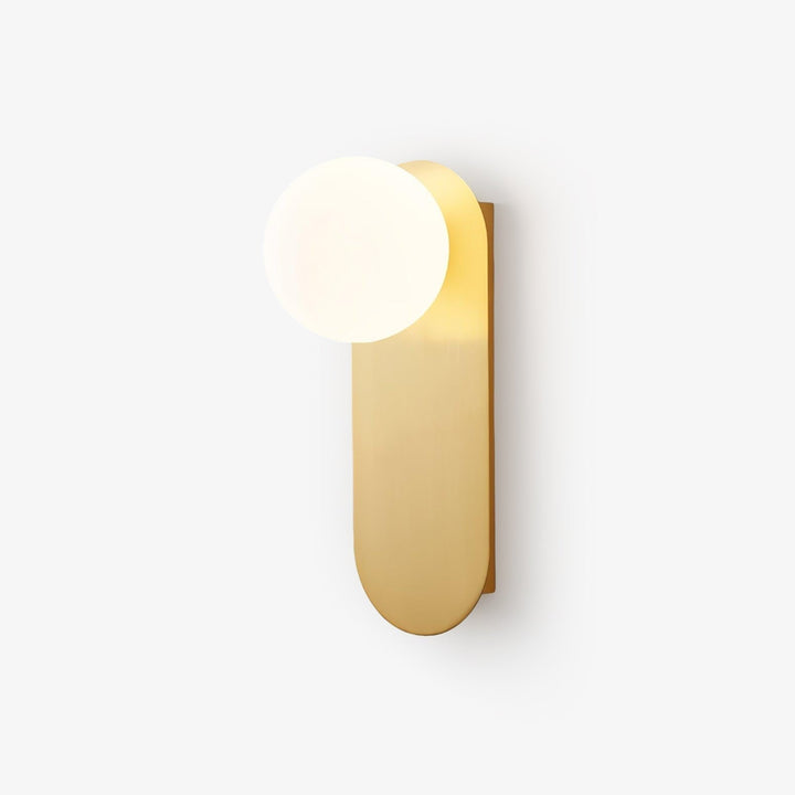 Flat Base Globe Wall-mounted lamp Sconce | Kalsten