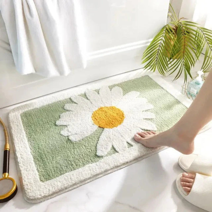 Kalsten | Fleur Plush Floral Bath Mat
