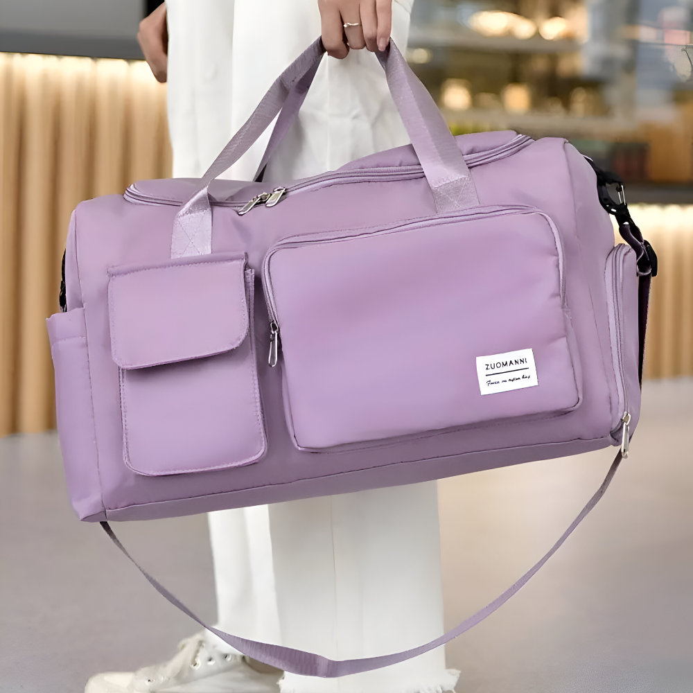 Kalsten | Waterproof Travel Bag with Shoe Compartment – Lightweight Weekend Bag with Plenty of Storage Space