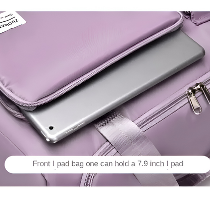 Skanto | Waterproof Travel Bag with Shoe Compartment – Lightweight Weekend Bag with Ample Storage
