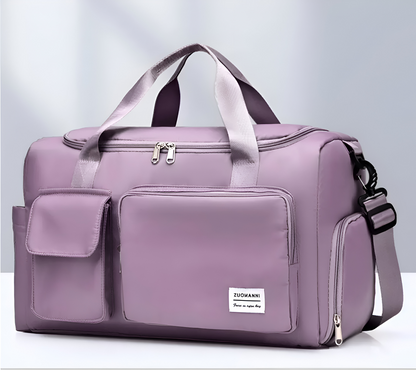 Skanto | Waterproof Travel Bag with Shoe Compartment – Lightweight Weekend Bag with Ample Storage