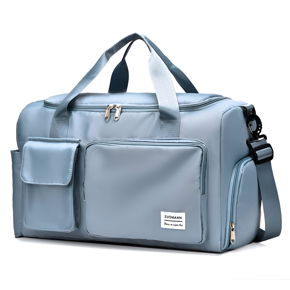 Waterproof Travel Bag with Shoe Compartment – Lightweight Weekend Bag with Plenty of Storage | Kalsten