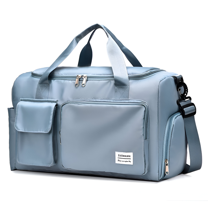 Waterproof Travel Bag with Shoe Compartment – Lightweight Weekend Bag with Plenty of Storage | Kalsten