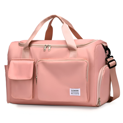 Skanto | Waterproof Travel Bag with Shoe Compartment – Lightweight Weekend Bag with Ample Storage
