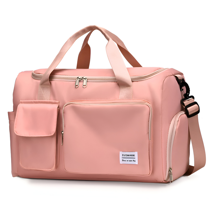 Waterproof Travel Bag with Shoe Compartment – Lightweight Weekend Bag with Plenty of Storage | Kalsten
