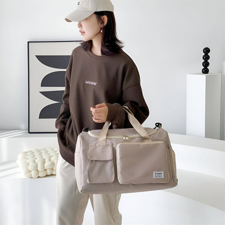 Kalsten | Waterproof Travel Bag with Shoe Compartment – Lightweight Weekend Bag with Plenty of Storage Space