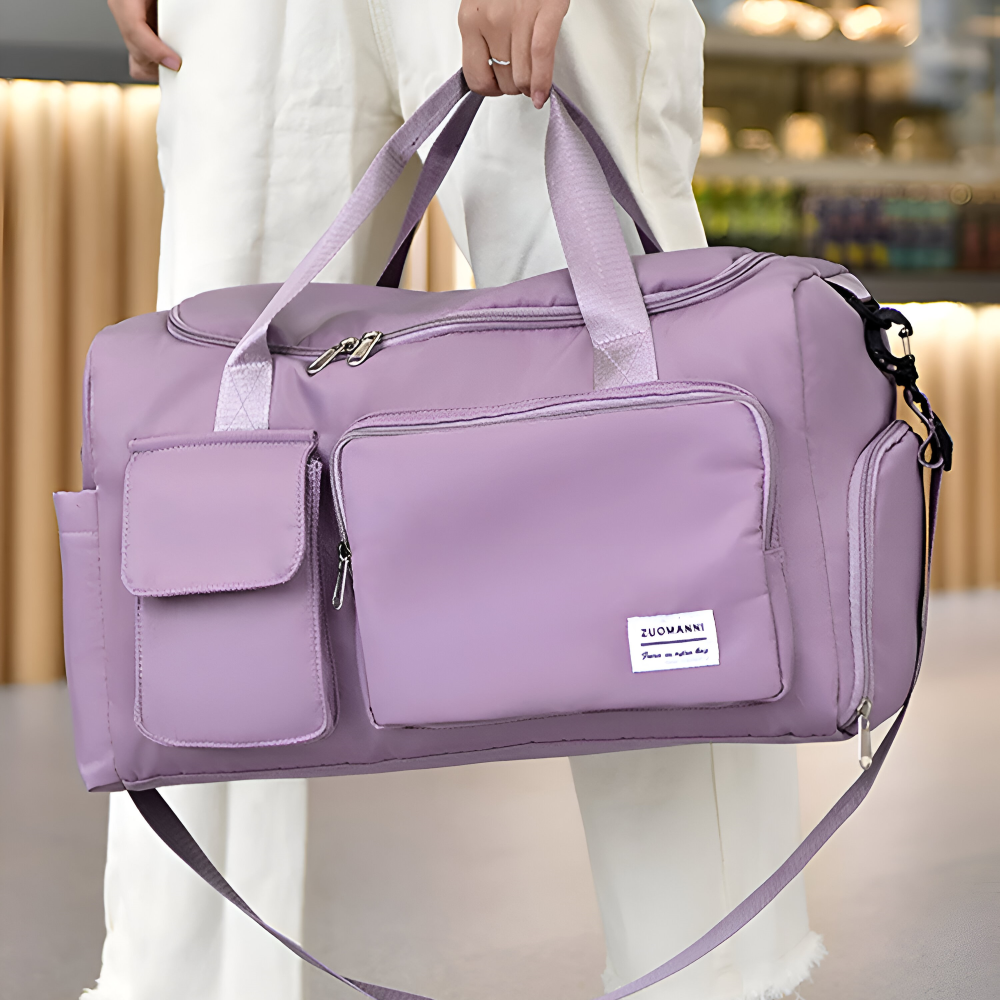 Kalsten | Waterproof Travel Bag with Shoe Compartment – Lightweight Weekend Bag with Plenty of Storage Space
