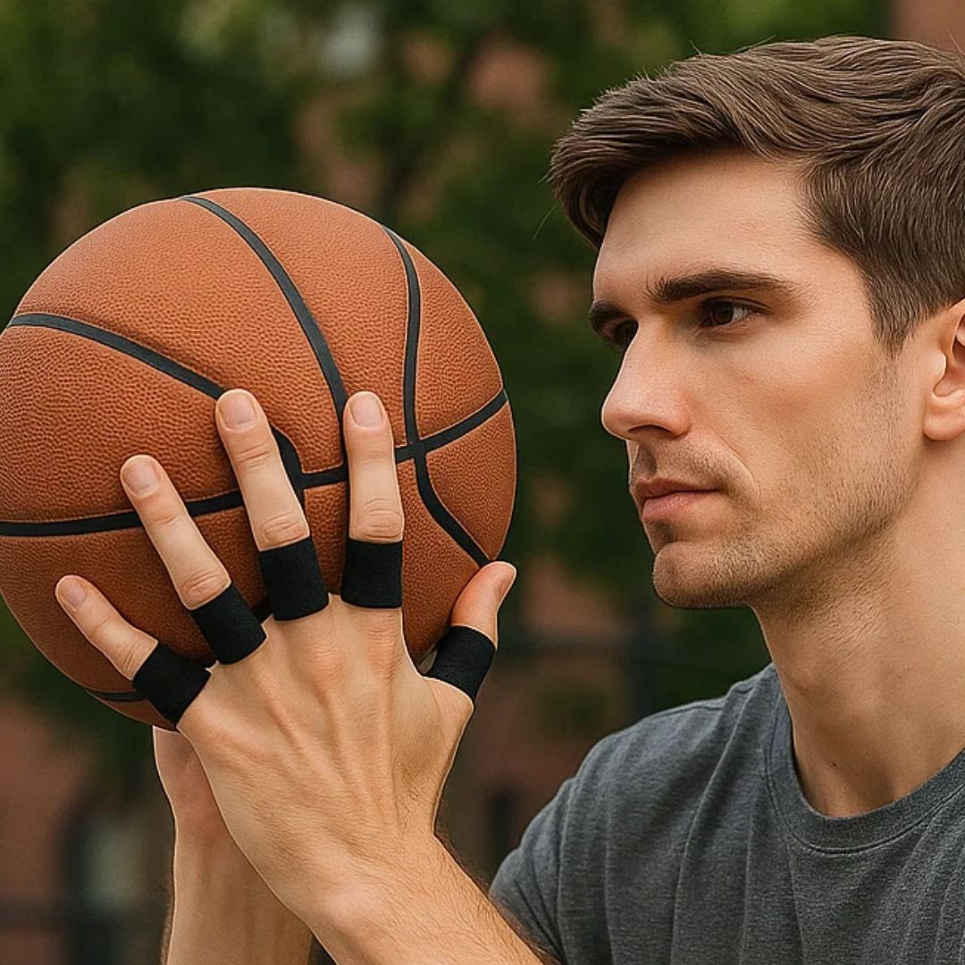 FlexiGuard | Finger Protection Sleeves – Injury Prevention – Breathable Snug Fit - Keeps wounds and bandages in place – Sports and Daily Comfort Kalsten
