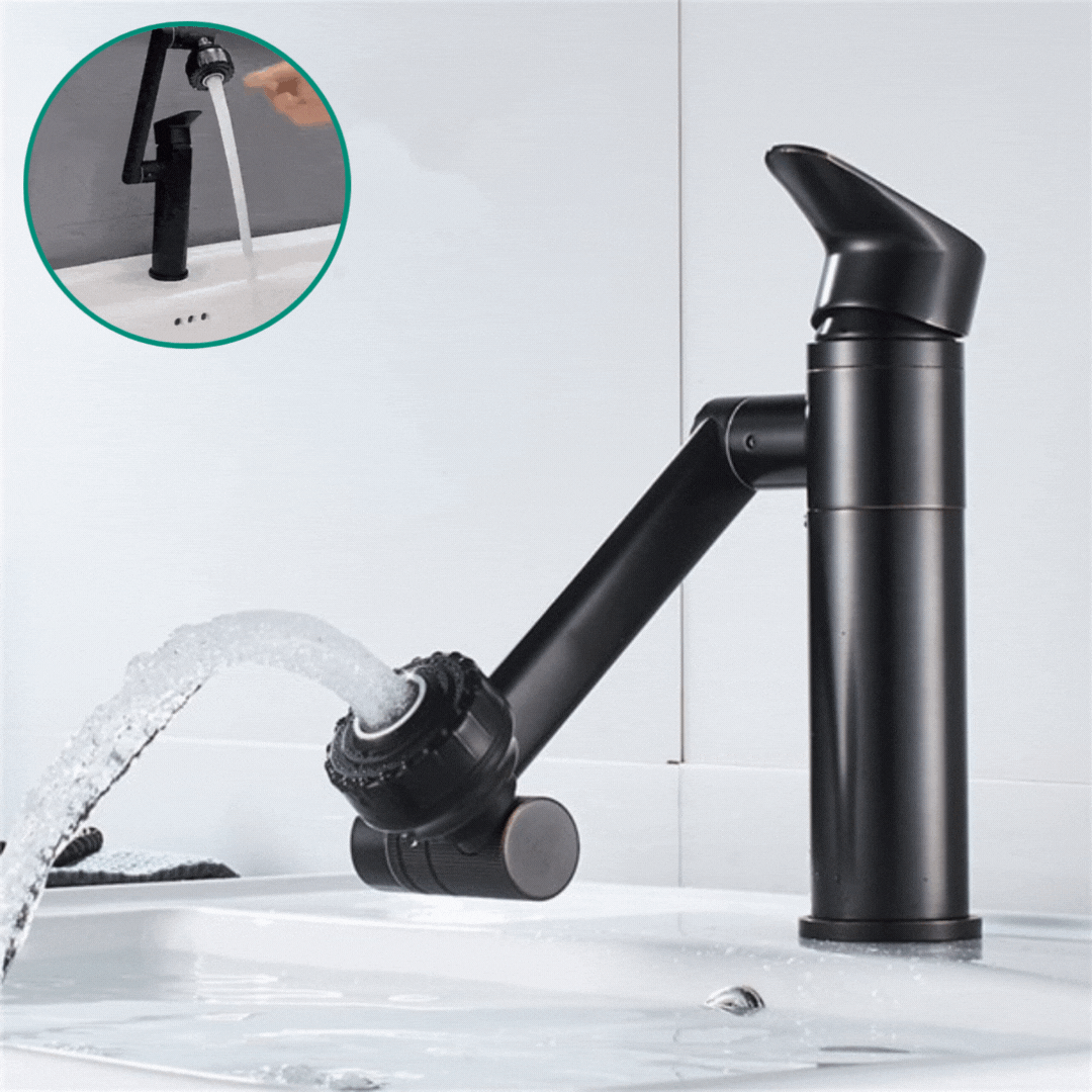BowLift | Flexispout – 360° Flexible Faucet with Spray Mode for Sink Comfort