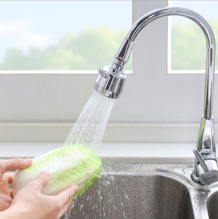 Water-saving attachment made of stainless steel, 360-degree movable and extendable | Kalsten