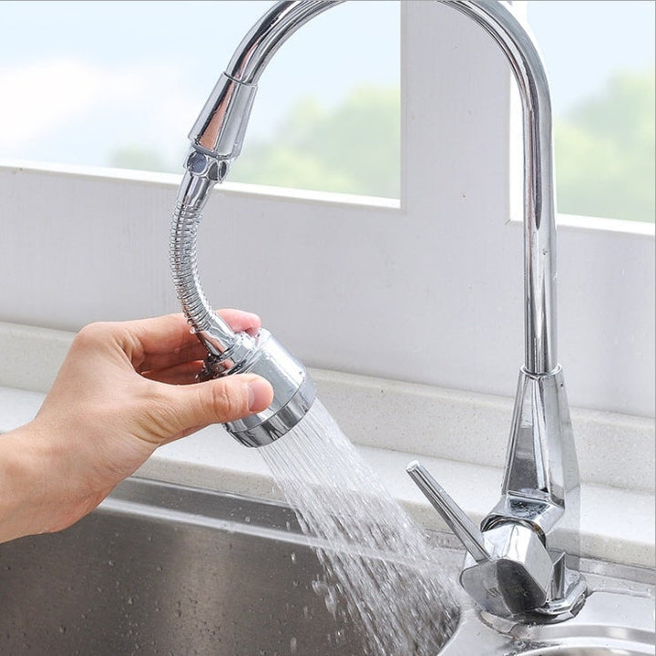 Water-saving attachment made of stainless steel, 360-degree movable and extendable | Kalsten